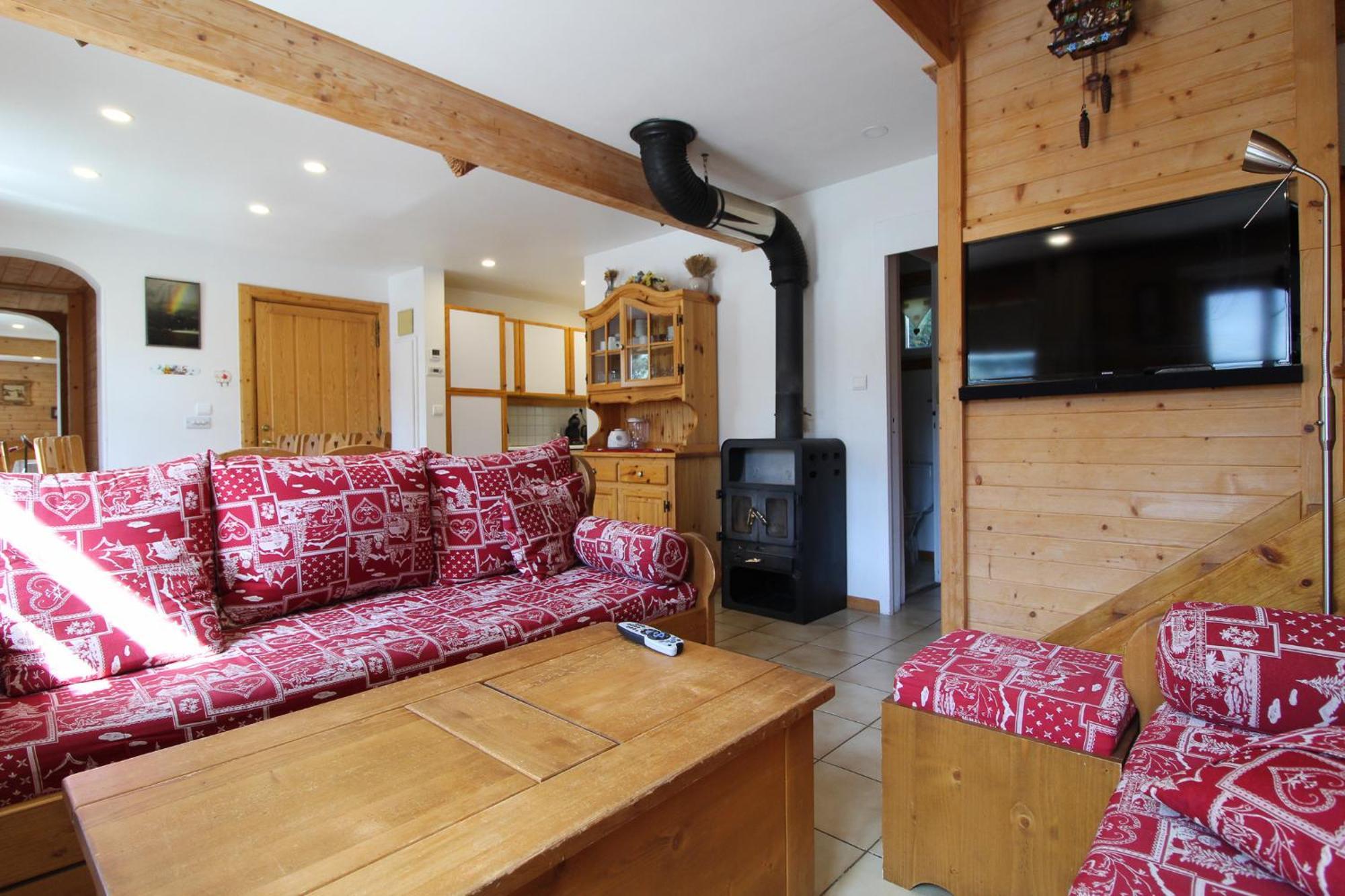 Willa Charming 4-Bed Chalet, Mountain Views, Double Garage, Ev Point Flaine Zewnętrze zdjęcie